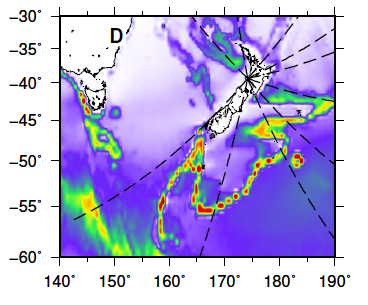 Ambient seismic noise sources around NZ